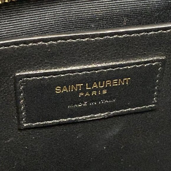SAINT LAURENT PARIS Baby Tote Downtown Black Leather - Handbag 996-082225 - Picture 13 of 13